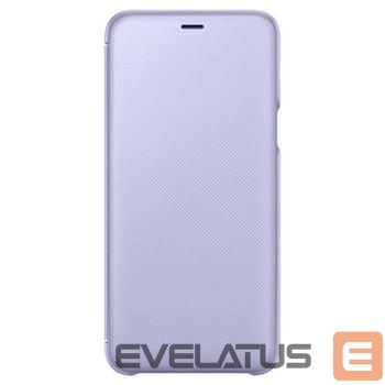 Aizmugurējais vāciņš Samsung A6 Plus 2018 A605 Wallet Cover Purple