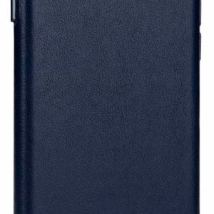 Aizmugurējais vāciņš Evelatus - Leather case for Apple iPhone X Dark Blue