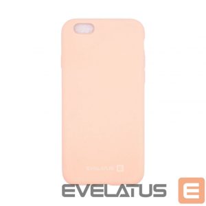 Aizmugurējais vāciņš Evelatus Apple iPhone 6/6s Nano Silicone Case Soft Touch TPU Pink Sand