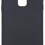 Aizmugurējais vāciņš Evelatus Samsung Galaxy A6 Plus 2018 Nano Silicone Case Soft Touch TPU Black