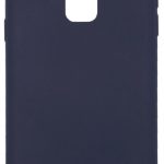 Aizmugurējais vāciņš Evelatus Samsung Galaxy A6 Plus 2018 Nano Silicone Case Soft Touch TPU Midnight Blue