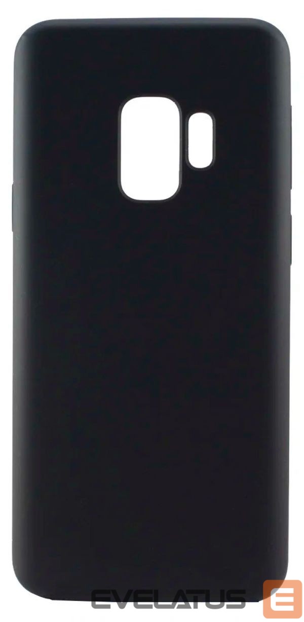 Aizmugurējais vāciņš Evelatus Samsung S9 Nano Silicone Case Soft Touch TPU Black