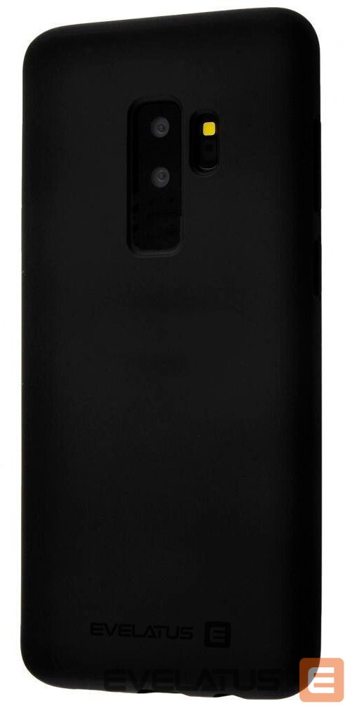 Aizmugurējais vāciņš Evelatus Samsung Galaxy S9 Plus Nano Silicone Case Soft Touch TPU Black