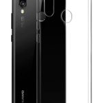 Aizmugurējais vāciņš Evelatus Huawei P20 lite Clear Silicone Case 1.5mm TPU Transparent