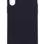 Aizmugurējais vāciņš Evelatus Apple iPhone Xs MAX Nano Silicone Case Soft Touch TPU Black