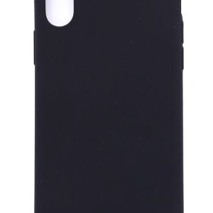 Aizmugurējais vāciņš Evelatus Apple iPhone Xs MAX Nano Silicone Case Soft Touch TPU Black