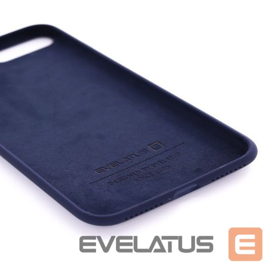 Aizmugurējais vāciņš Evelatus Apple iPhone 7 Plus/8 Plus Premium Soft Touch Silicone Case Midnight Blue