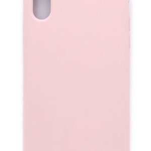 Aizmugurējais vāciņš Evelatus Apple iPhone X Soft Premium Soft Touch Silicone Case Pink Sand