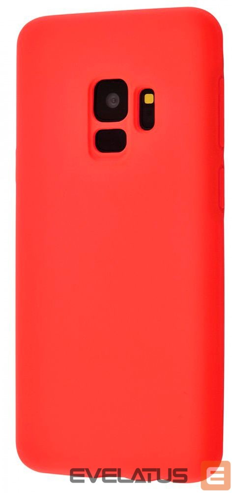 Aizmugurējais vāciņš Evelatus Samsung S9 Soft Premium Soft Touch Silicone Case Red