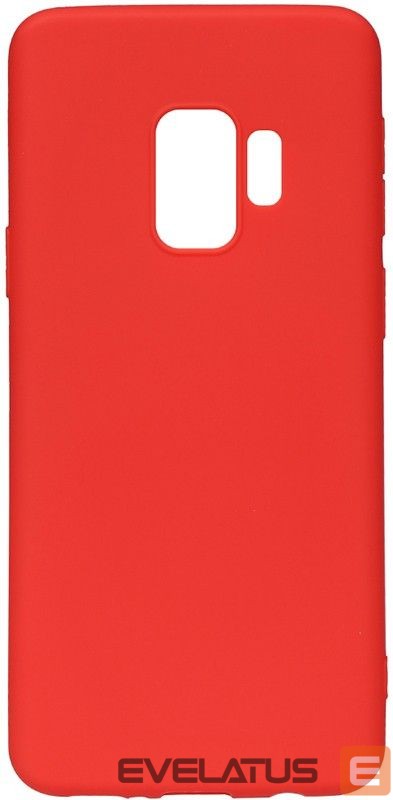 Aizmugurējais vāciņš Evelatus Samsung Galaxy S9 Plus Premium Soft Touch Silicone Case Red