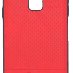 Aizmugurējais vāciņš Evelatus Samsung Galaxy A6 Plus 2018 TPU case 1 with metal plate (possible to use with magnet car holder) Red