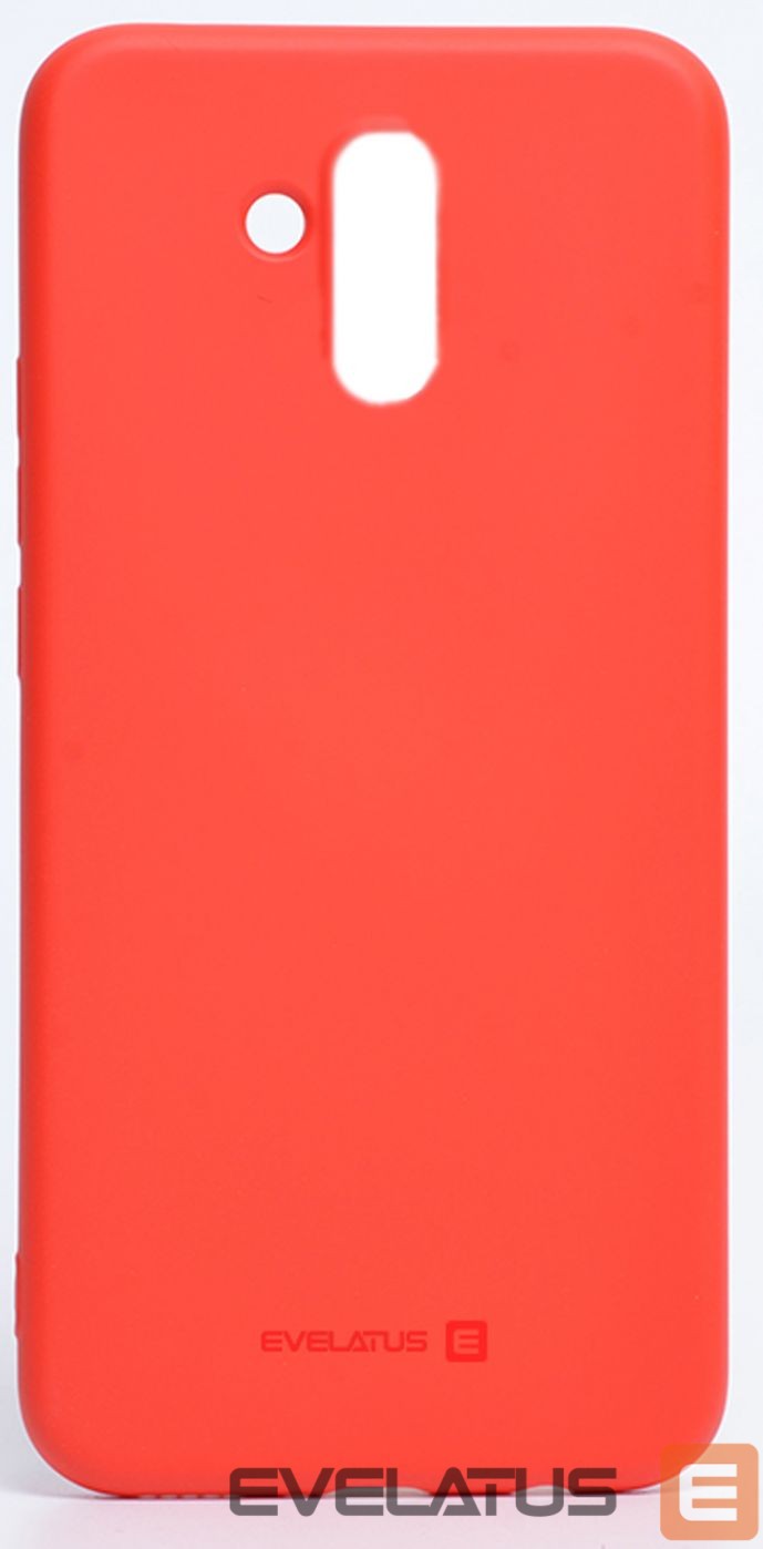 Aizmugurējais vāciņš Evelatus Huawei Mate 20 lite Silicone Case Red