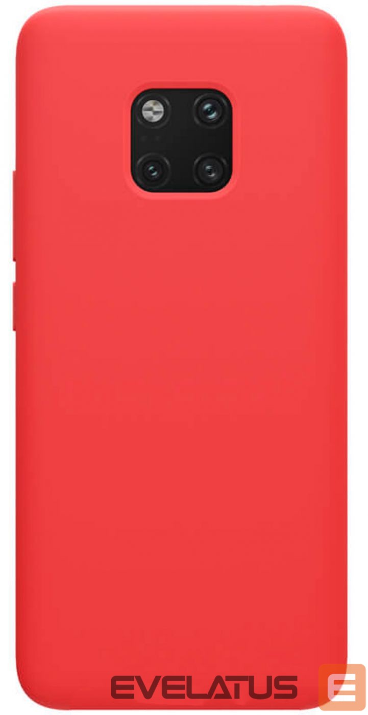 Aizmugurējais vāciņš Evelatus Huawei Mate 20 Pro Silicone Case Red