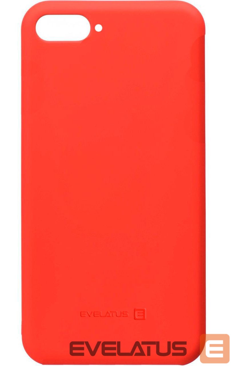 Aizmugurējais vāciņš Evelatus Xiaomi Redmi 6A Nano Silicone Case Soft Touch TPU Red