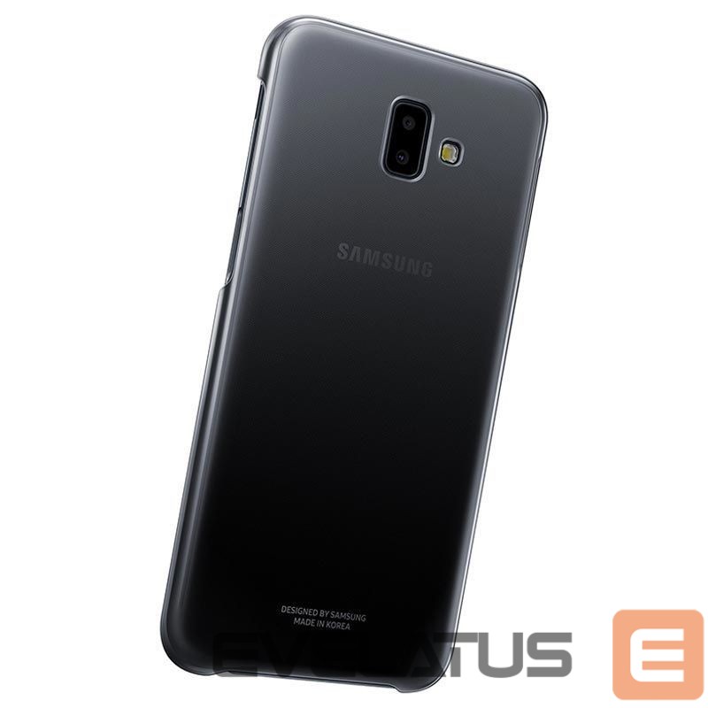 Aizmugurējais vāciņš Samsung Galaxy J6 plus Gradation Cover EF-AJ610CBEGWW Black