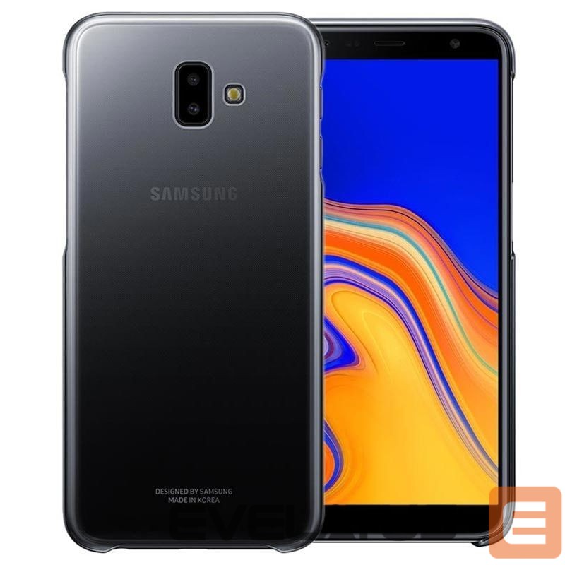 Aizmugurējais vāciņš Samsung Galaxy J6 plus Gradation Cover EF-AJ610CBEGWW Black
