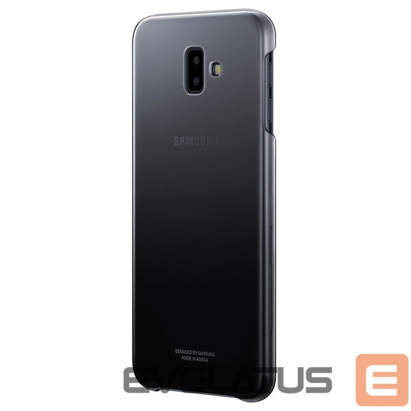 Aizmugurējais vāciņš Samsung Galaxy J6 plus Gradation Cover EF-AJ610CBEGWW Black