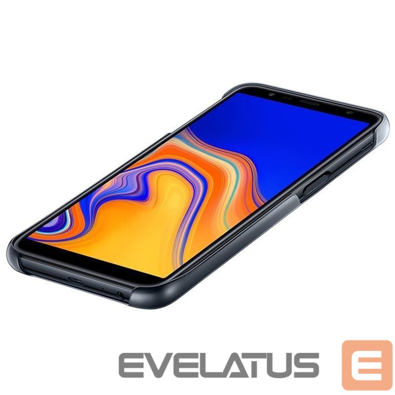Aizmugurējais vāciņš Samsung Galaxy J6 plus Gradation Cover EF-AJ610CBEGWW Black