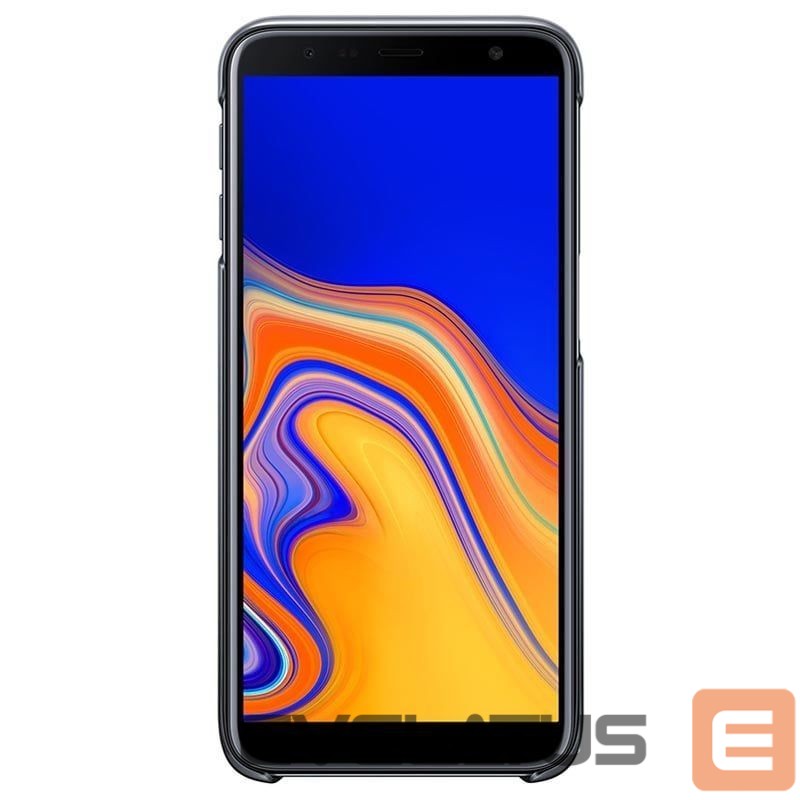 Aizmugurējais vāciņš Samsung Galaxy J6 plus Gradation Cover EF-AJ610CBEGWW Black