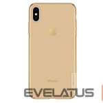 Aizmugurējais vāciņš Nillkin Apple iPhone Xs Max Nature TPU Case Gold