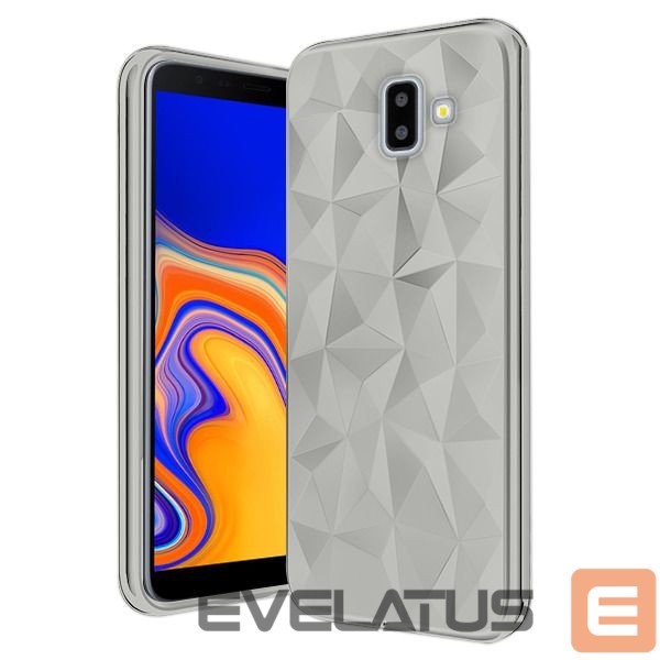 Aizmugurējais vāciņš GreenGo Samsung J6 Plus 2018 Geometric Case Gray