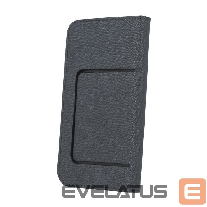 Atveramie maciņi GreenGo Universal Fancy Smart Universal 5.5 Silicon Case Black