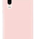 Aizmugurējais vāciņš Evelatus Huawei P30 Silicone case Pink Sand