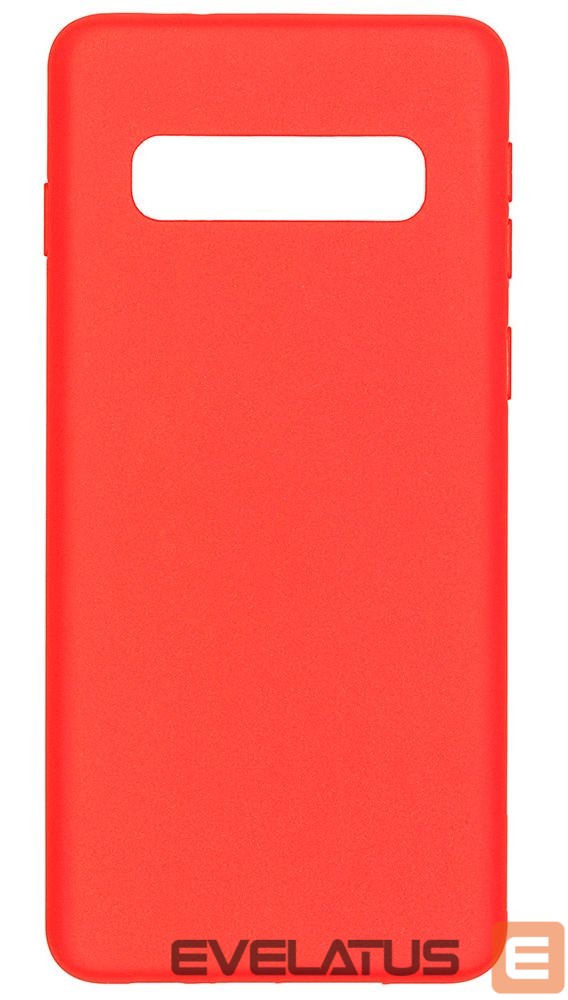 Aizmugurējais vāciņš Evelatus Samsung Galaxy S10 Nano Silicone Case Soft Touch TPU Red