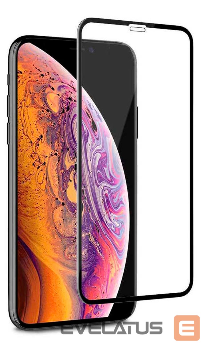 Aizsargstikls iLike Apple iPhone Xs Max 6.5/iPhone 11 Pro MAX 6.5 Black
