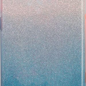 Aizmugurējais vāciņš iLike Huawei Y6 2018 Gradient Glitter 3in1 case Blue