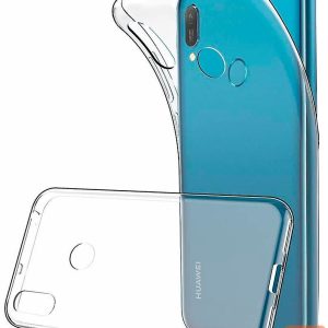 Aizmugurējais vāciņš Evelatus Huawei Y6 2019 Clear Silicone Case 1.5mm TPU Transparent