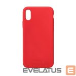 Aizmugurējais vāciņš Evelatus Apple iPhone X Nano Silicone Case Soft Touch TPU Red