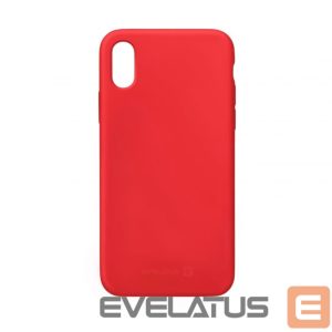 Aizmugurējais vāciņš Evelatus Apple iPhone X Nano Silicone Case Soft Touch TPU Red