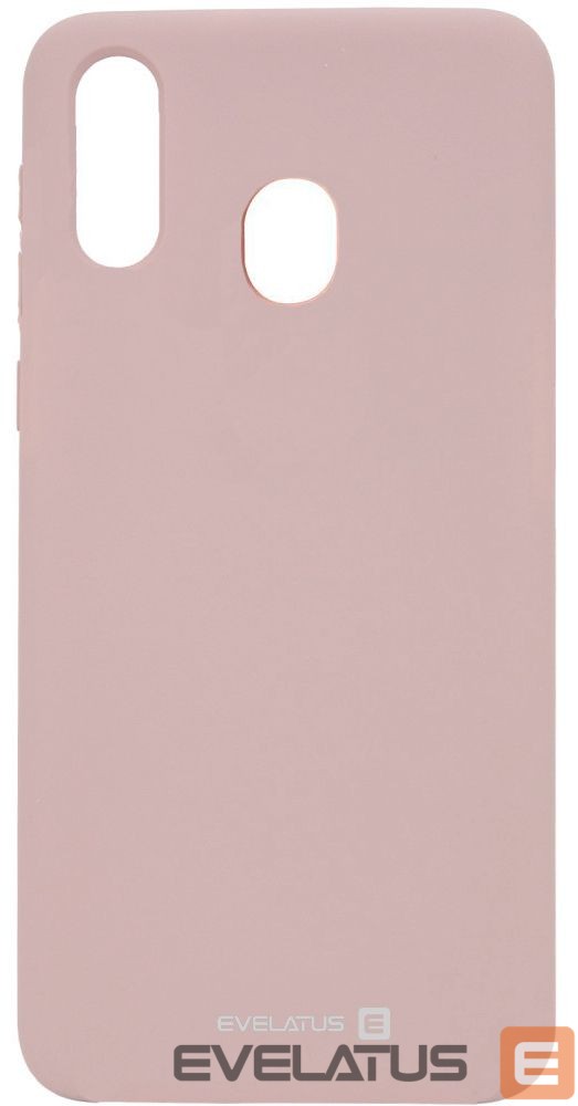 Aizmugurējais vāciņš Evelatus Samsung A40 Silicon Case Pink Sand