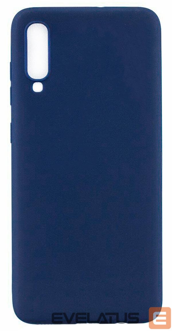 Aizmugurējais vāciņš Evelatus Samsung A70 Silicon Case Dark Blue