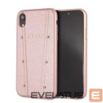 Aizmugurējais vāciņš Guess - iPhone XR Kaia Hard Case Rose Gold