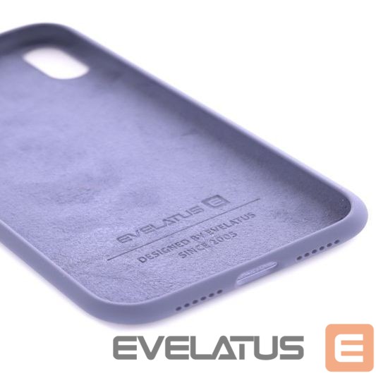 Aizmugurējais vāciņš Evelatus Apple iPhone XR Premium Soft Touch Silicone Case Lavender