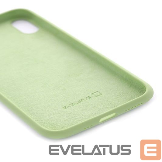 Aizmugurējais vāciņš Evelatus Apple iPhone XR Premium Soft Touch Silicone Case Mint Green