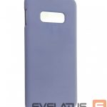 Aizmugurējais vāciņš Evelatus Samsung Galaxy S10e Premium Soft Touch Silicone Case Lavender Gray