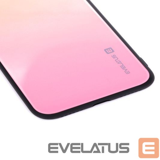 Aizmugurējais vāciņš Evelatus Apple iPhone X/Xs Gradient Glass Case 1 Mild Melon