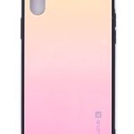 Aizmugurējais vāciņš Evelatus Apple iPhone X/Xs Gradient Glass Case 1 Mild Melon