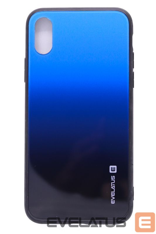 Aizmugurējais vāciņš Evelatus Apple iPhone X/Xs Gradient Glass Case 7 Sea Depth