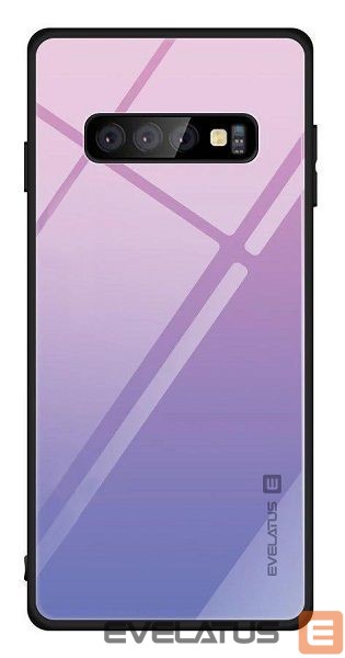 Aizmugurējais vāciņš Evelatus Samsung Galaxy A40 Gradient Glass Case 2 Bubble Gum