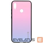 Aizmugurējais vāciņš Evelatus Huawei Y6 2019 Gradient Glass Case 2 Bubble Gum