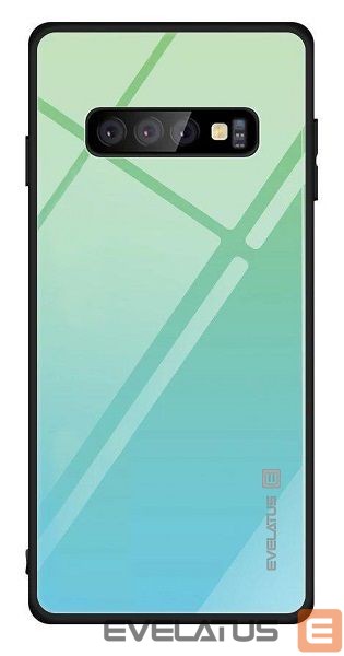 Aizmugurējais vāciņš Evelatus Huawei Y6 2019 Gradient Glass Case Lagoon