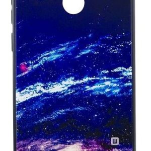 Aizmugurējais vāciņš Evelatus Huawei Y6 2018 Picture Glass Case Starry Night
