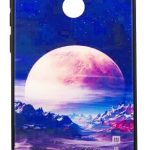 Aizmugurējais vāciņš Evelatus Huawei Y6 2018 Picture Glass Case Valley Moon
