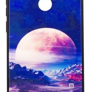 Aizmugurējais vāciņš Evelatus Huawei Y6 2018 Picture Glass Case Valley Moon