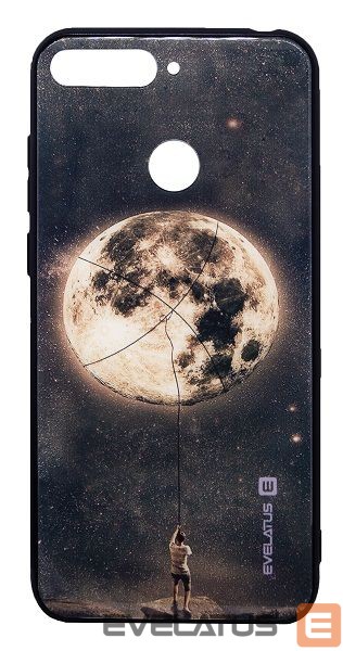 Aizmugurējais vāciņš Evelatus Huawei Y6 2018 Picture Glass Case Catching Dream