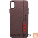 Aizmugurējais vāciņš Evelatus Apple iPhone X Shooter Brown
